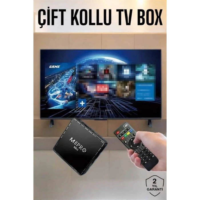 ÇOK SATAN TV Game Box Netflix Youtube 1000 Oyunlu Android Oyun Konsolu Kumandalı