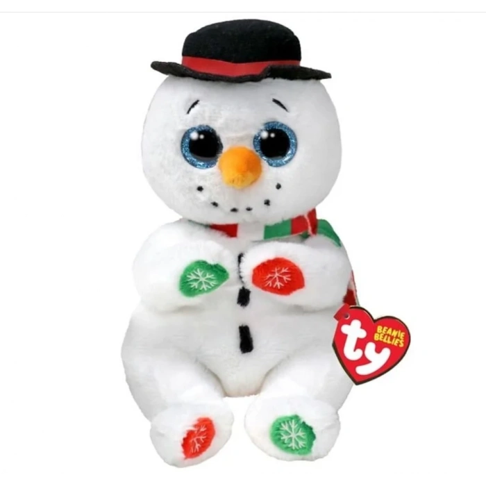 ÇOK SATAN Ty Beanie Bellies Oturan Peluş Kardanadam Weatherby 24 cm