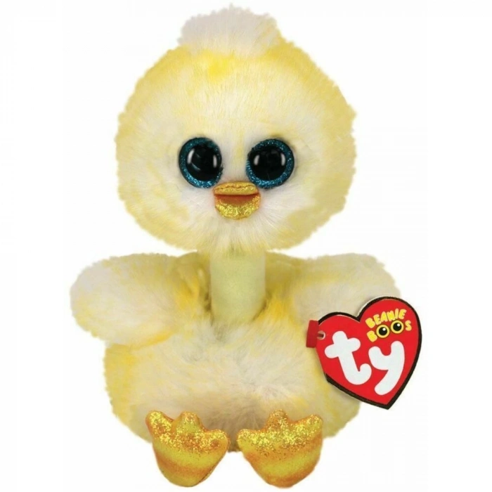 ÇOK SATAN Ty Beanie Boos Peluş Uzun Boyunlu Civciv Benedict 18 cm