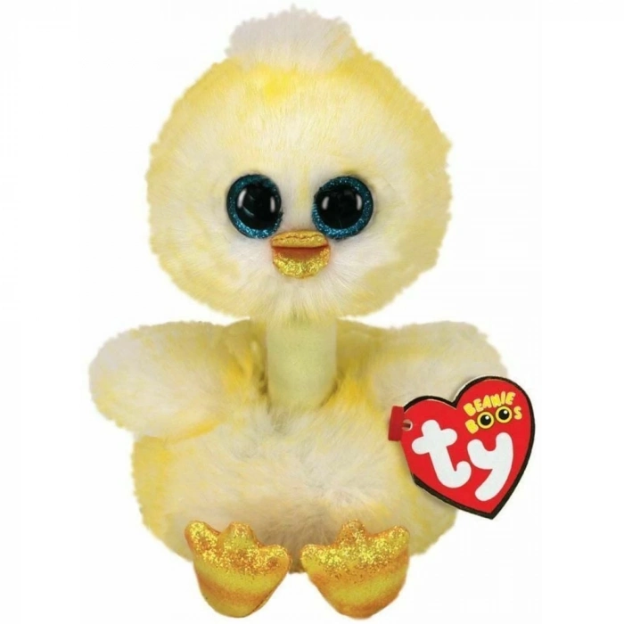 ÇOK SATAN Ty Beanie Boos Peluş Uzun Boyunlu Civciv Benedict 18 cm