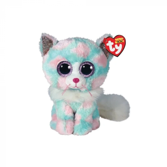 ÇOK SATAN Ty Beanie Boos Regular Opal Cat Pastel