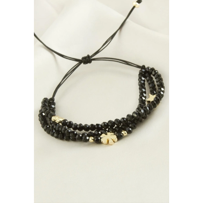 ÇOK SATAN Üçlü Kristal Bileklik