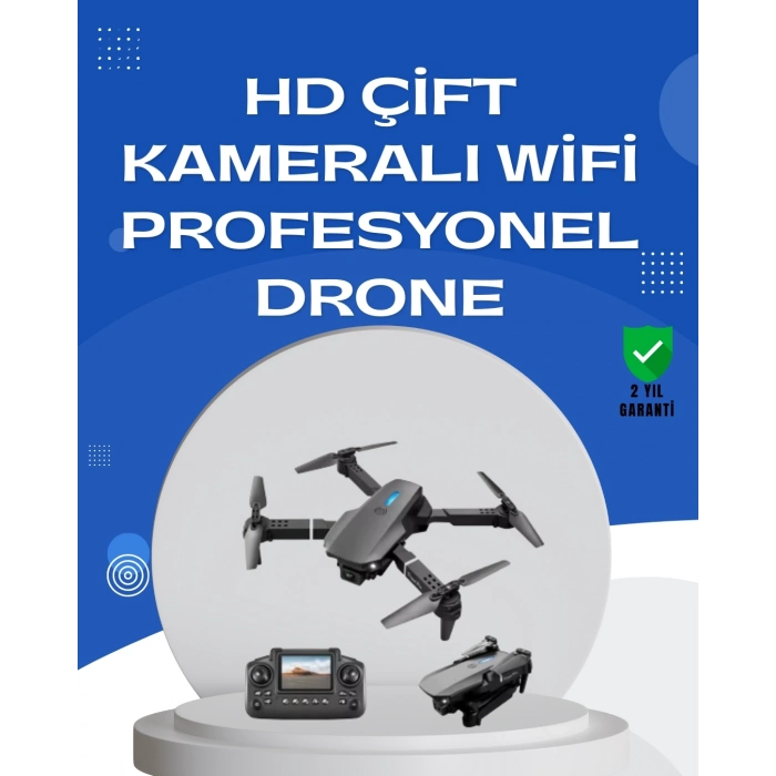 ÇOK SATAN Uzaktan Kumandalı Katlanabilir Drone Yörünge Uçuşu ve Eve Dönüş Özellikli