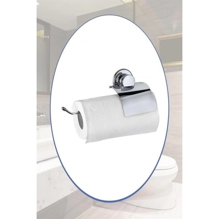 ÇOK SATAN Vantuzlu Yapışkanlı Kağıt Havluluk Rulo Havlu Tutacağı Askısı