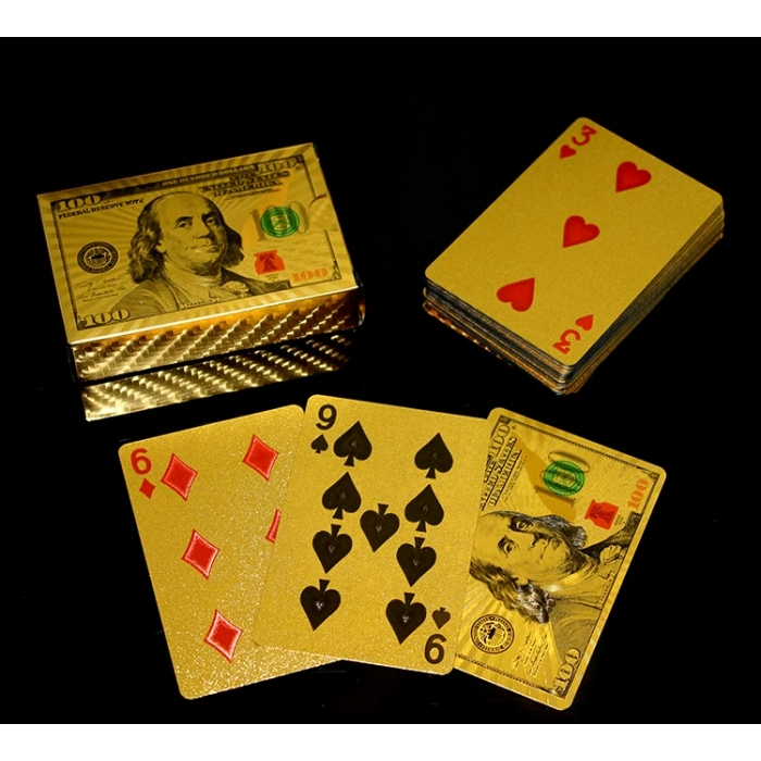 ÇOK SATAN Varaklı Dolar Oyun Kartı
