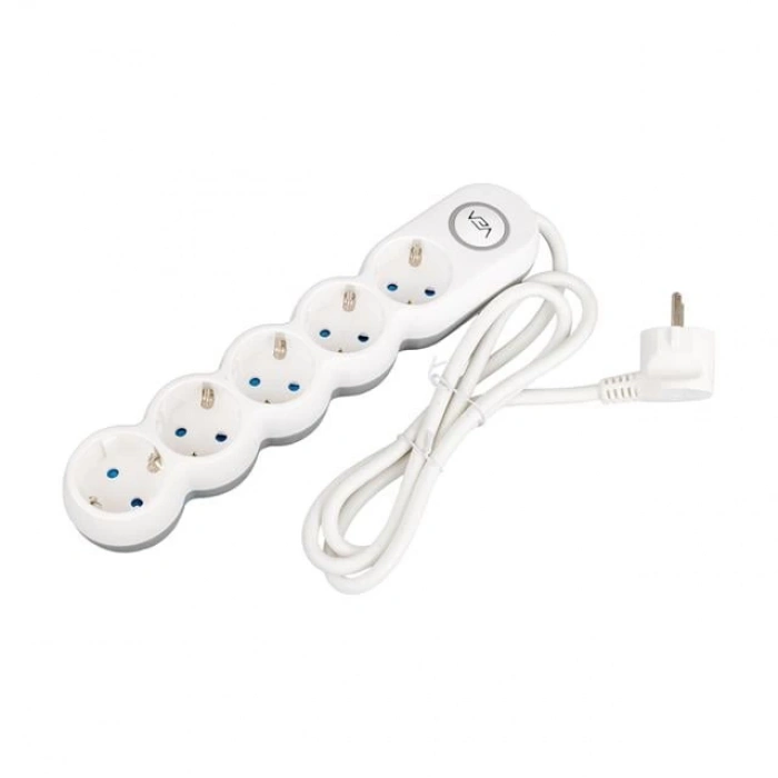 ÇOK SATAN Vea 5li Kablolu Anahtarlı 1,5 Metre Akım Korumalı Grup Priz Ve-2s5s