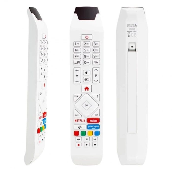 ÇOK SATAN Vestel Rca343140p Youtube-netflix-prime Video Tuşlu Lcd-led Tv Kumanda Beyaz
