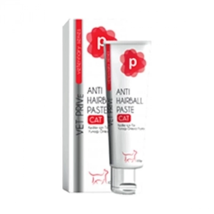 ÇOK SATAN Vet Prive veterinary Anti Hairball Paste Kediler için Tüy Yumağı Önleyici Malt Macunu 100 Gr
