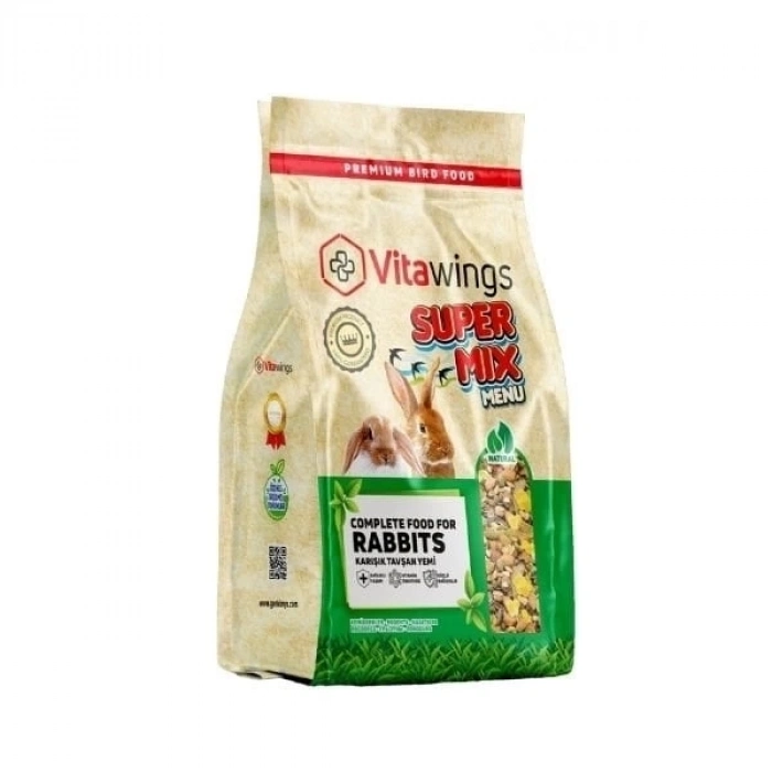 ÇOK SATAN Vitawings Süper Mix Tavşan Yemi 800 Gr
