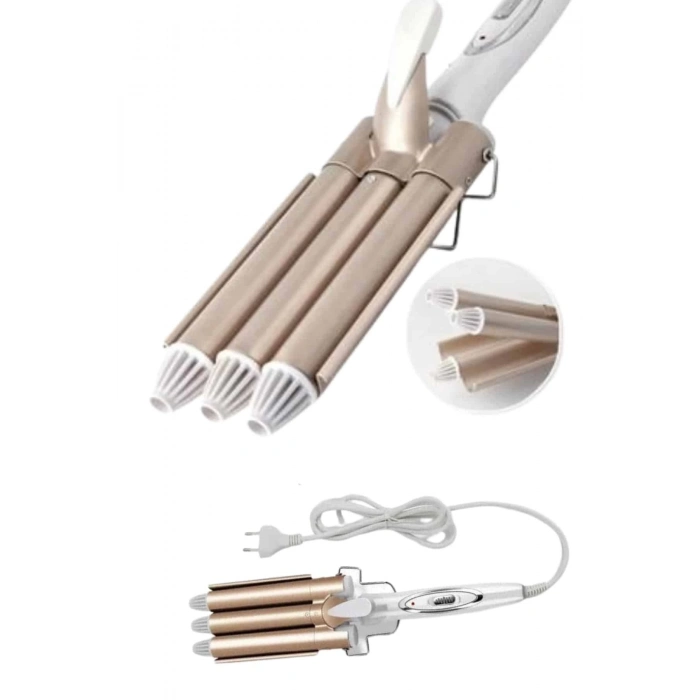 ÇOK SATAN Wag Maşa Yeni Nesil Yüksek Isı Ayarlı Seramik Kaplama Saç Şekillendirici Doğal Bukle