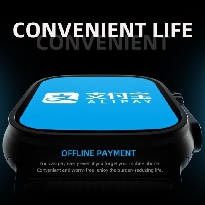 ÇOK SATAN Watch 8 Hw8 Ultra Adventure 2.02inc Siri Nfc Bluetooth Arama Ios Android Uyumlu Akıllı Saat