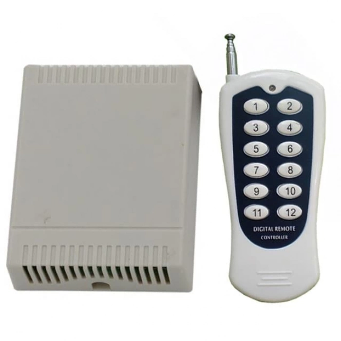 ÇOK SATAN Weko 12 Volt 433 Mhz 12 Kanallı Alıcı Verici Garaj Kumandası Devresi