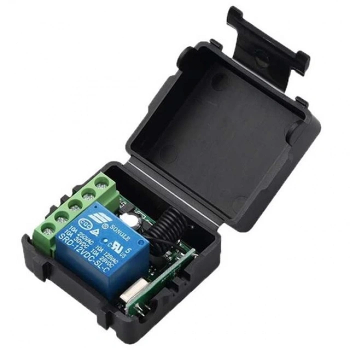 ÇOK SATAN Weko 12 Volt - 433 Mhz Tek Kanallı Uzaktan Kumandalı Garaj Kumandası Kopyalama Ve Role Devresi