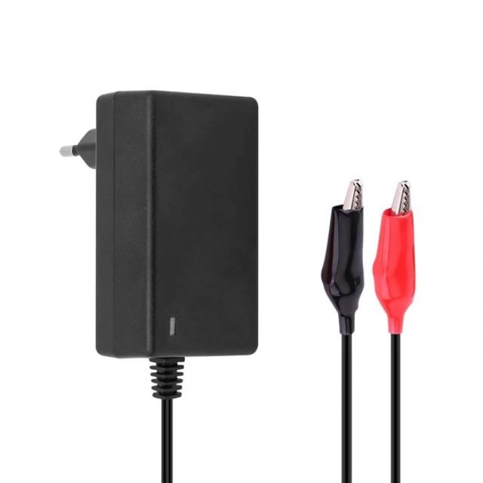 ÇOK SATAN Weko 7.2 Volt - 1 Amper Krokodil Uçlu Priz Tipi Yerli Üretim Akü Şarj Adaptörü