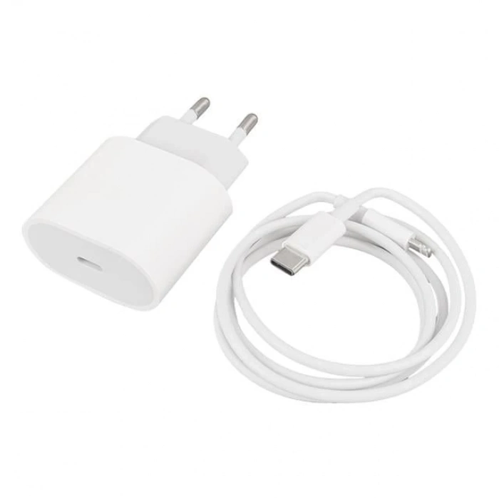 ÇOK SATAN Weko Wk-21443 Pd-c 20 Watt Telefon Şarj Adaptörü + Type-c To Lightning Kablo