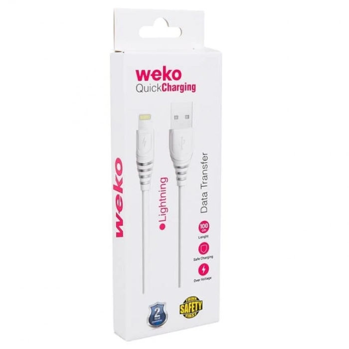 ÇOK SATAN Weko Wk-22019 Usb To Lightning Telefon Şarj Kablosu