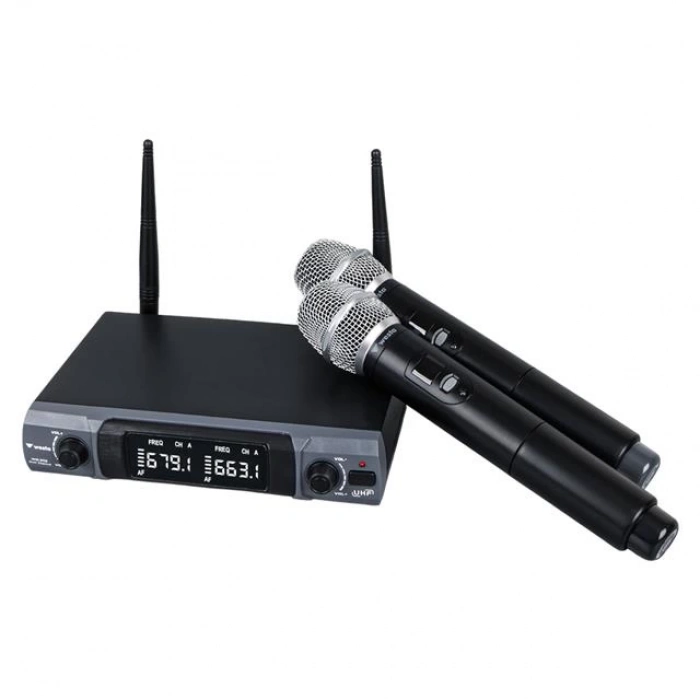 ÇOK SATAN Westa Wm-202h 1 Alıcı + 2 El (lavalier) Kablosuz Uhf Mikrofon Seti