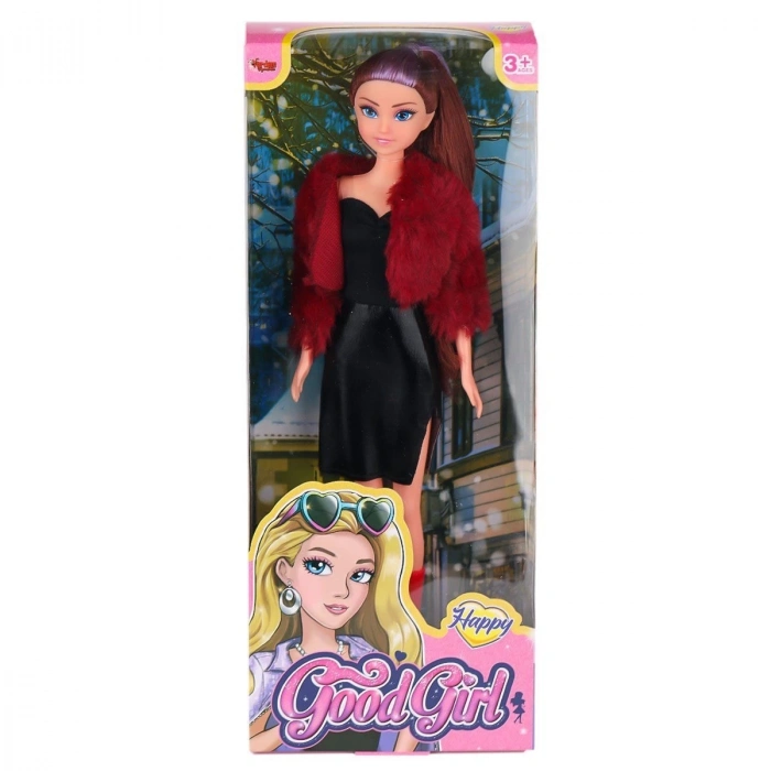 ÇOK SATAN WG-115521  Ceketli Çizmeli Renkli Saçlı Bebek 29 cm -Vardem Oyuncak