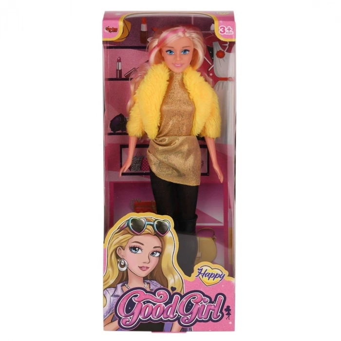 ÇOK SATAN WG-66771  Parlak Drape Elbiseli Bebek 29 cm -Vardem