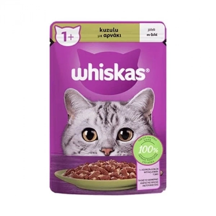 ÇOK SATAN Whiskas Pouch Kuzu Etli Yetişkin Konserve Kedi Maması 85 Gr