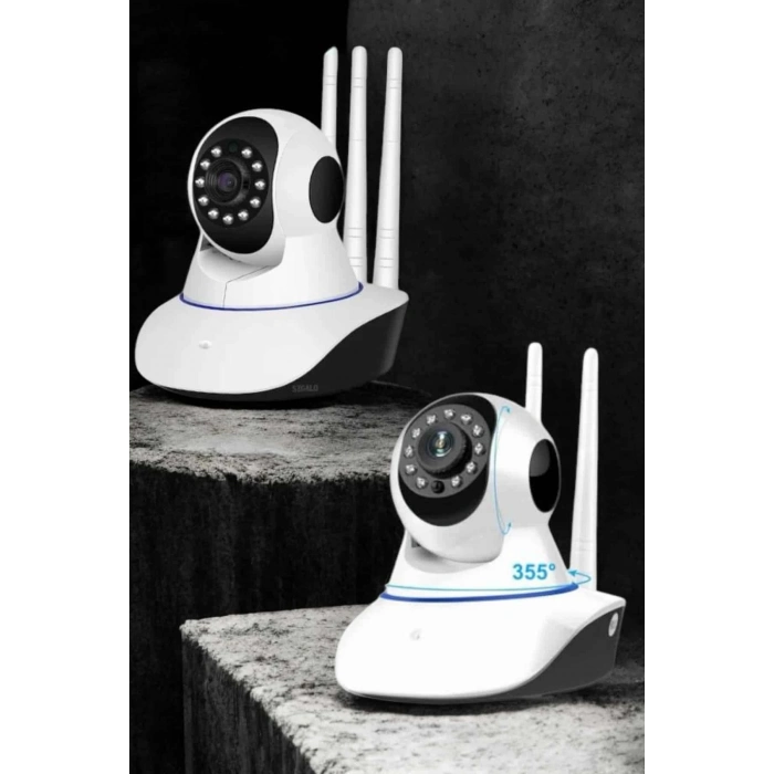 ÇOK SATAN Wifi Kamerası Çift Yönlü Bebek Güvenlik Kamerası Gece Görüşlü