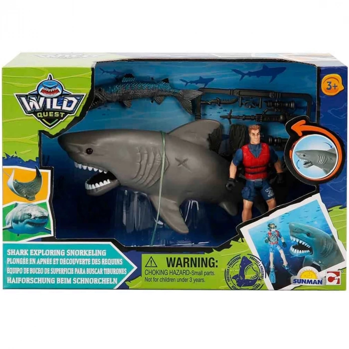 ÇOK SATAN Wild Quest Köpekbalığı Oyun Seti - S01049012