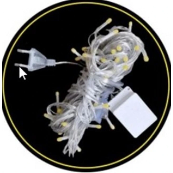 Winnboss Wn-1182 Beyaz Renk 10 Metre Dekoratif Led Yılbaşı Işığı 5 Watt Ac220v