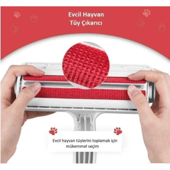 ÇOK SATAN Wondi Hazneli Kedi ve Köpek Tüy Toplama Rulosu 8x19x20 Cm