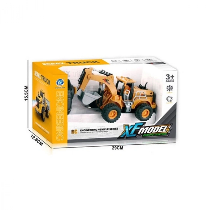 ÇOK SATAN XF-Vardem Uzaktan Kumandalı Full Fonksiyon Şarjlı Buhar Atan Kazıcı -Yükleyici