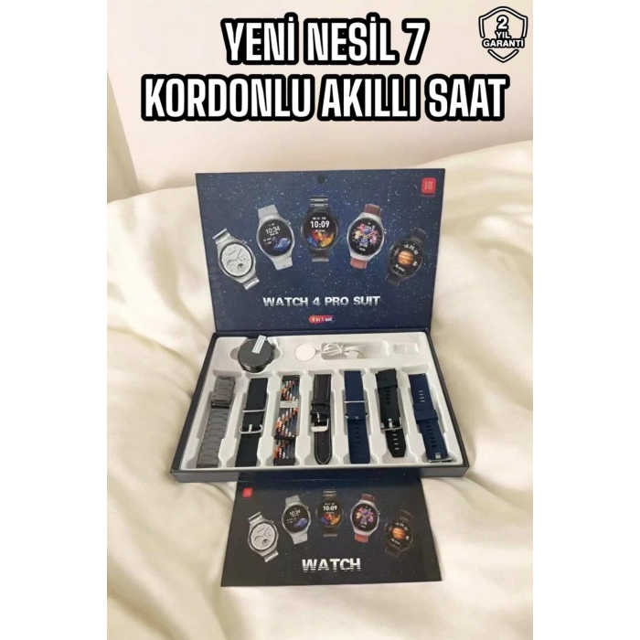 ÇOK SATAN Yeni Nesil Akıllı Saat 2024 Model Uyku ve Sağlık Takibi Bluetooth Bağlantılı
