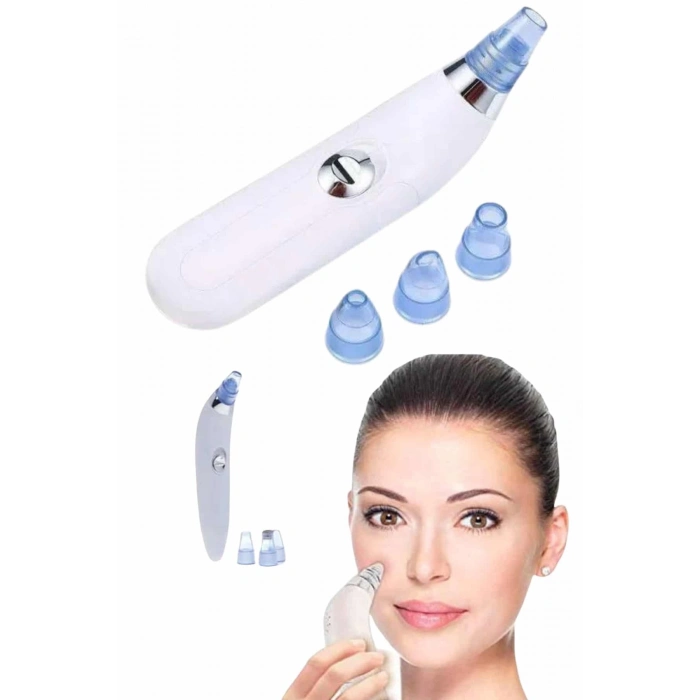 ÇOK SATAN Yeni Nesil Vakumlu Pilli Siyah Nokta ve Yüz Temizleme Cihazı 4 Başlıklı