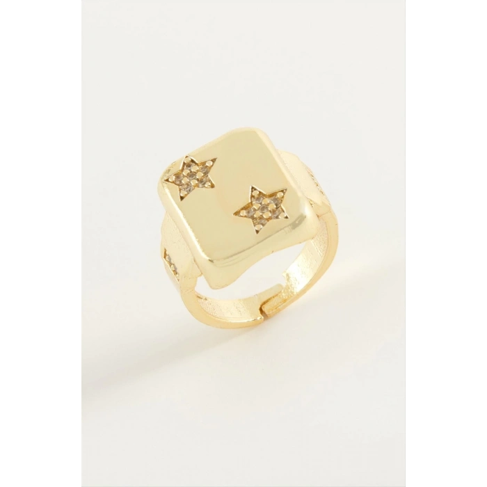 ÇOK SATAN Yıldız Zirkon Taşlı Yüzük