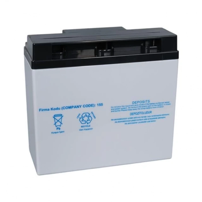 ÇOK SATAN Yokohama Yh-121.8 12 Volt - 18 Amper Akü (181x76x167 Mm)