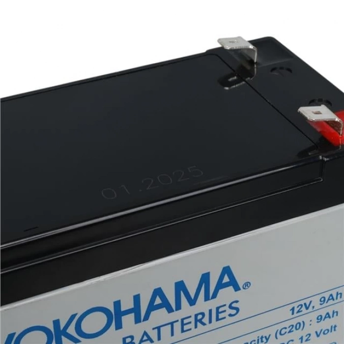 ÇOK SATAN Yokohama Yh-129.0 12 Volt - 9 Amper Akü (150x65x90 Mm)