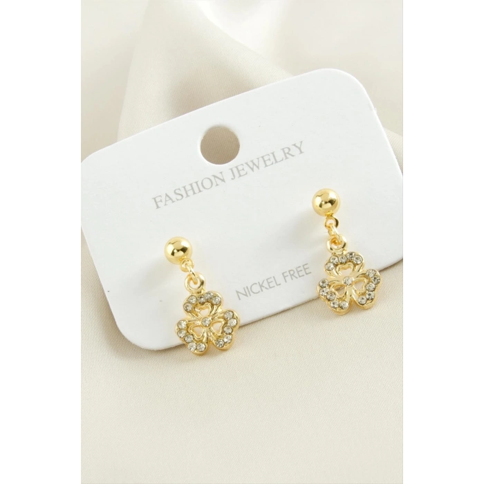 ÇOK SATAN Yonca Taşlı Küpe