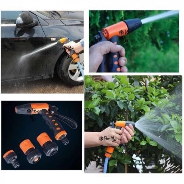 ÇOK SATAN Yüksek Basınçlı Su Püskürtme Tabancası Sulama Bahçe Hortumu Tazyikli Püskürtme Fıskiye