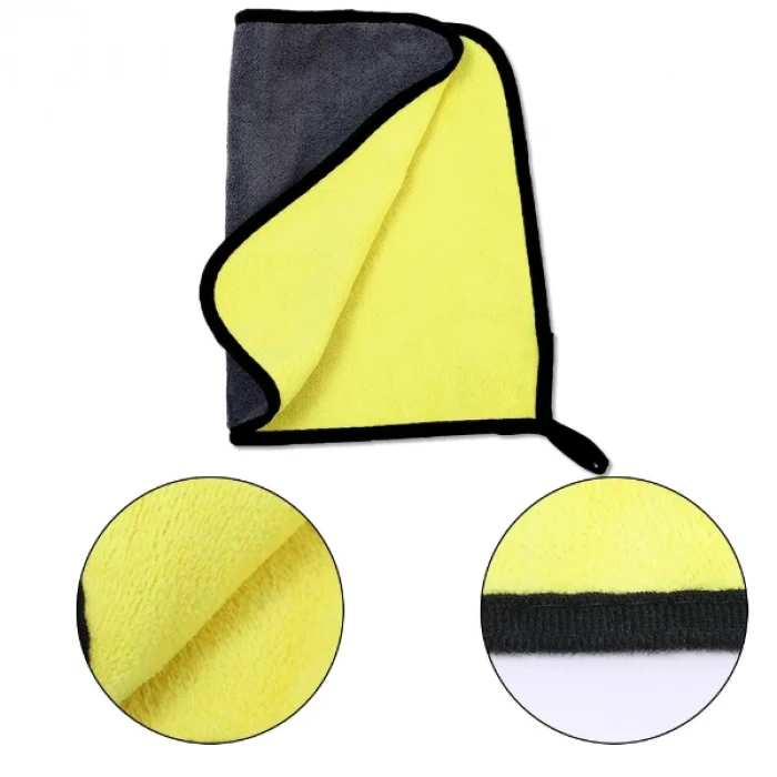 ÇOK SATAN Yünlü Mikrofiber Araba Temizlik Bezi 50x70 Cm