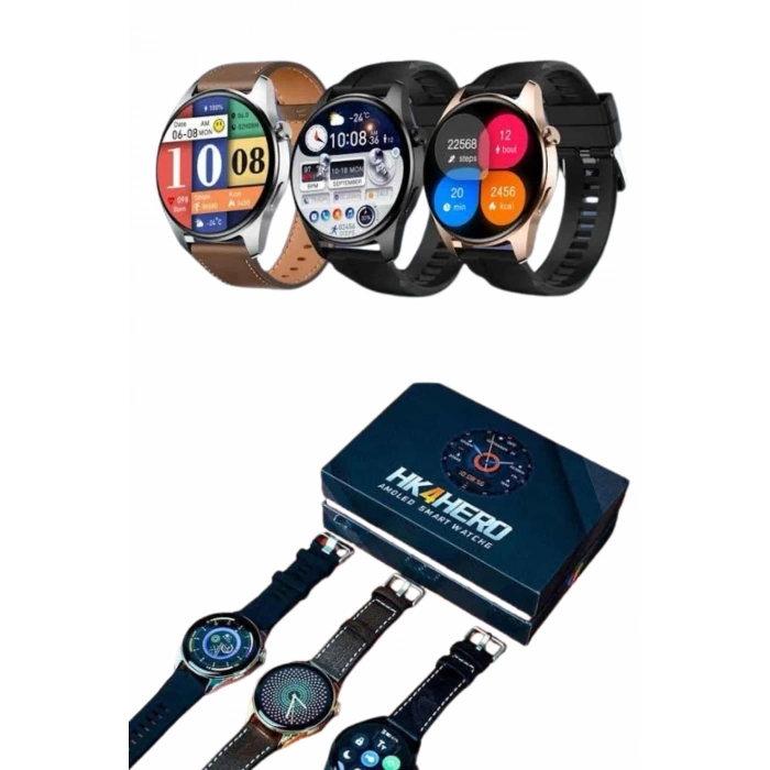 ÇOK SATAN Yuvarlak Kasa 46mm Akıllı Saat Android Ve IOS Uyumlu Uyku ve Sağlık Takibi