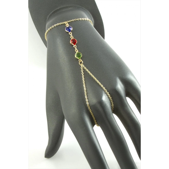 ÇOK SATAN Yuvarlak Taşlı Şahmeran