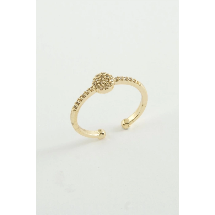 ÇOK SATAN Yuvarlak Zirkon Taşlı Yüzük