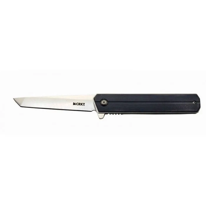 Crkt 15ff Gri Tasian Tanto Çakı 20 Cm , Deri Kılıflı