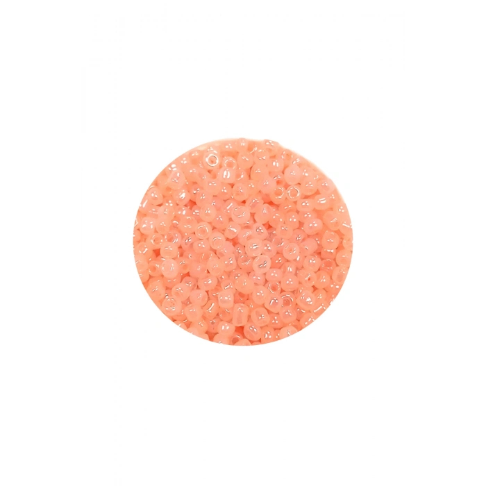 Dökme Cam Kum Boncuk (11/0) 2 mm - 20 Gram -  Pudra - BNC025