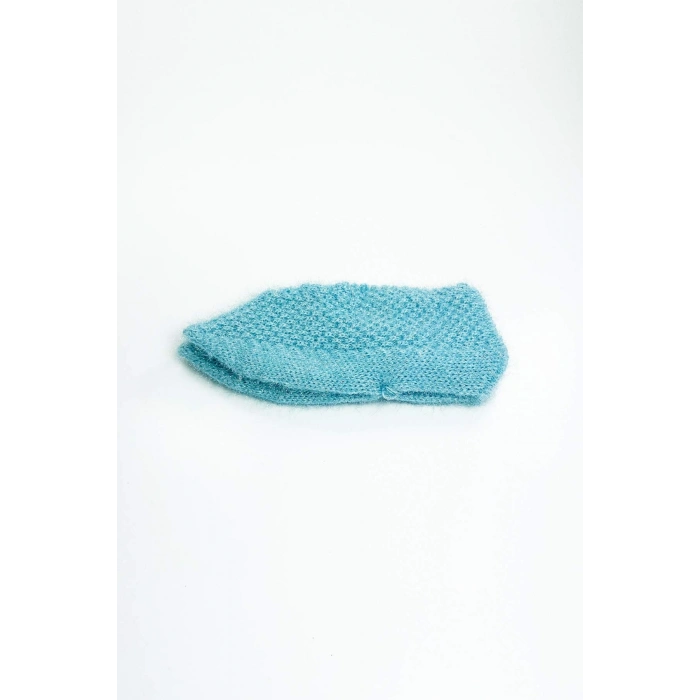 El Örgüsü Kışlık Şık Kadın Yün Patik D6