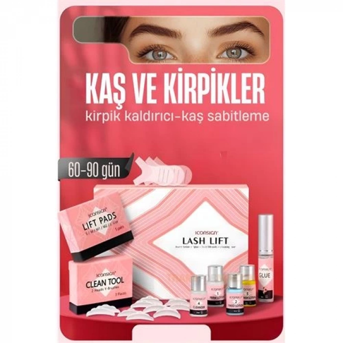 Lifting Seti - Kirpik Perması Kirpik Kaldırma Seti - Kaş Sabitleyici Multi Kullanım