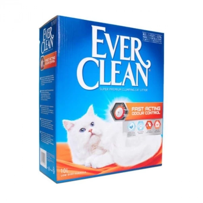 Ever Clean Fast Acting Topaklanan Kedi Kumu 1 Adet 10 Lt