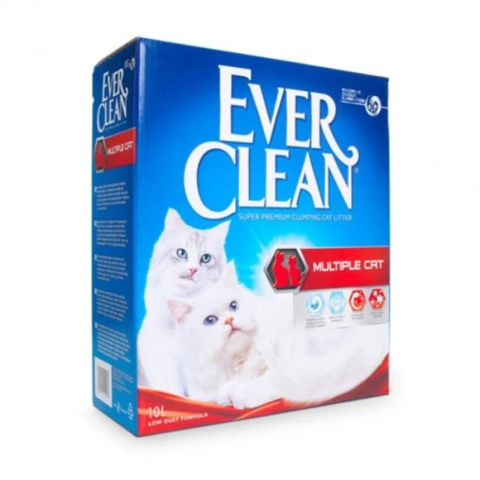 Ever Clean Multiple Cat Topaklanan Kedi Kumu 1 Adet 10 Lt