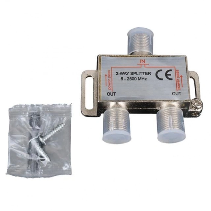 Fully E-335a 5-2500mhz 1/2 Anten Splitter Powerpass