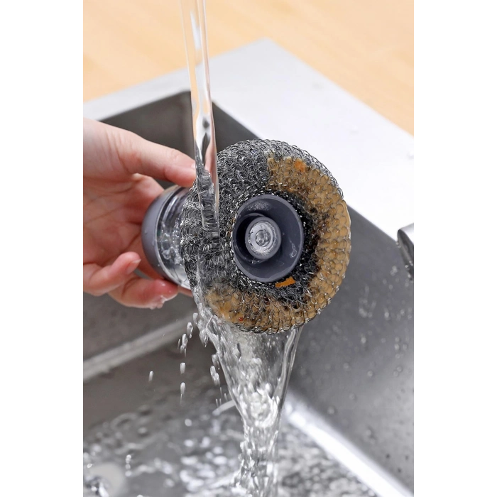 Hazneli Plastik Bulaşık Teli