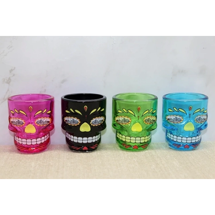 İstanbul Temalı Cam Kurukafa Shot Bardak Alk4301