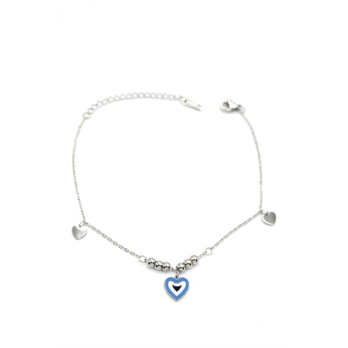 Kalp Halhal - Gümüş